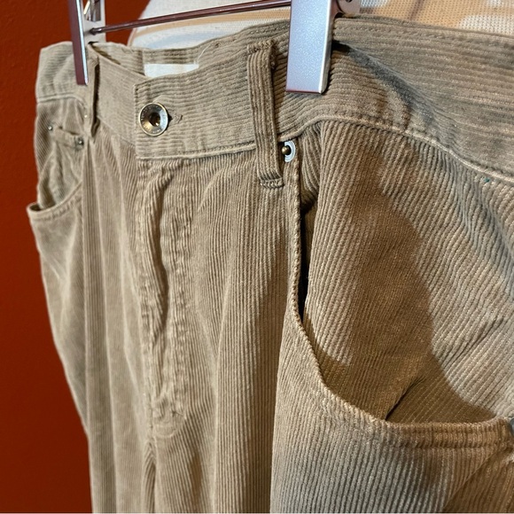 Taylor Stitch Men’s The Democratic All Day Corduroy Tan Khaki Work Pants - Picture 3 of 6